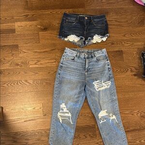 American Eagle Jean shorts and jeans